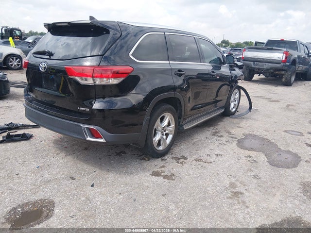 44909507 :رقم المزاد ، 5TDYZRFH9HS221258 vin ، 2017 Toyota Highlander Limited مزاد بيع