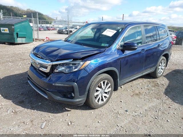 44909510 :رقم المزاد ، 5FNYF6H5XKB002461 vin ، 2019 Honda Pilot Ex-l مزاد بيع