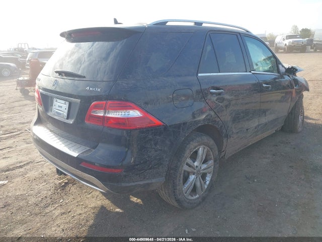 Продаж на аукціоні авто 2015 Mercedes-benz Ml 350 4matic, vin: 4JGDA5HB8FA508040, номер лоту: 44909648