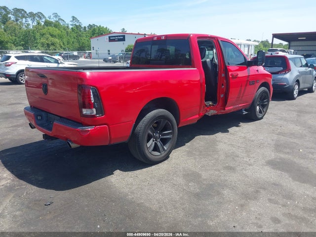 44909690 :رقم المزاد ، 1C6RR6HT0JS101096 vin ، 2018 Ram 1500 Sport  4x2 6'4 Box مزاد بيع