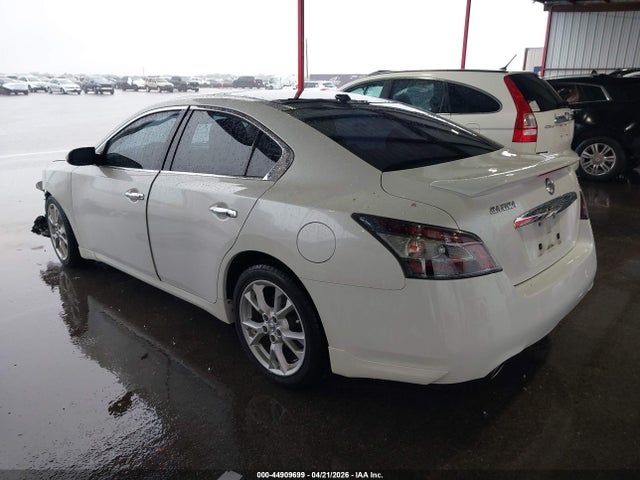 2013 Nissan Maxima 3.5 Sv მანქანა იყიდება აუქციონზე, vin: 1N4AA5APXDC828268, აუქციონის ნომერი: 44909699