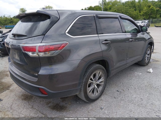 Продаж на аукціоні авто 2015 Toyota Highlander Le Plus V6, vin: 5TDZKRFH4FS059898, номер лоту: 44909724