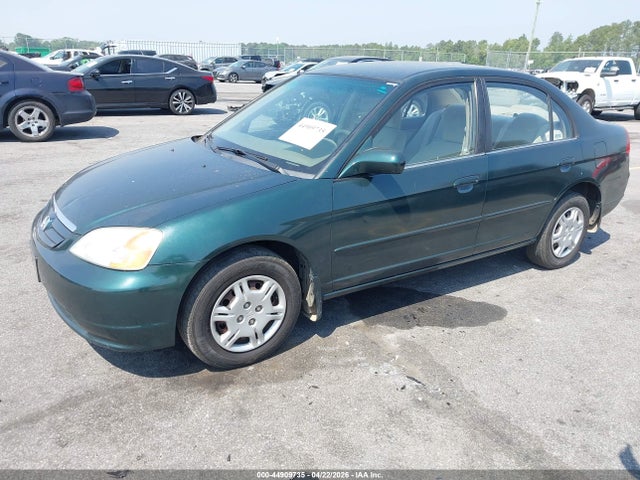 44909735 :رقم المزاد ، 2HGES16541H589464 vin ، 2001 Honda Civic Lx مزاد بيع