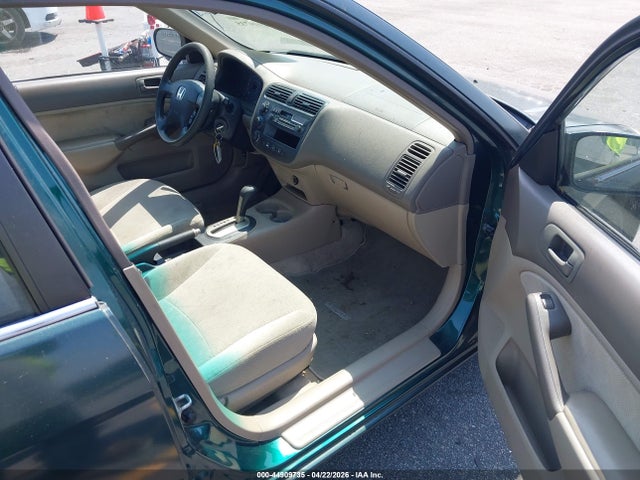 44909735 :رقم المزاد ، 2HGES16541H589464 vin ، 2001 Honda Civic Lx مزاد بيع