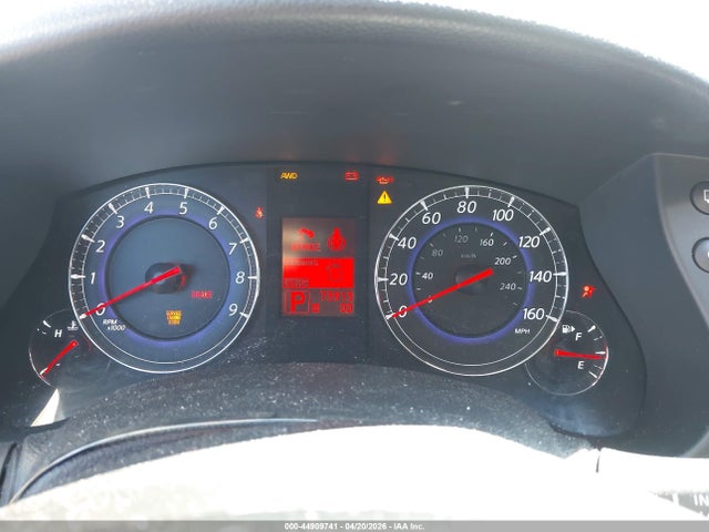 44909741 :رقم المزاد ، JNKAJ09F38M352534 vin ، 2008 Infiniti Ex35 Journey مزاد بيع
