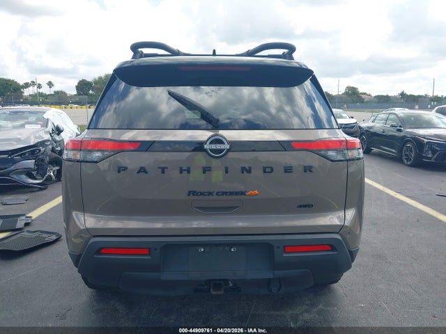 2023 Nissan Pathfinder Rock Creek 4wd მანქანა იყიდება აუქციონზე, vin: 5N1DR3BD7PC201598, აუქციონის ნომერი: 44909761