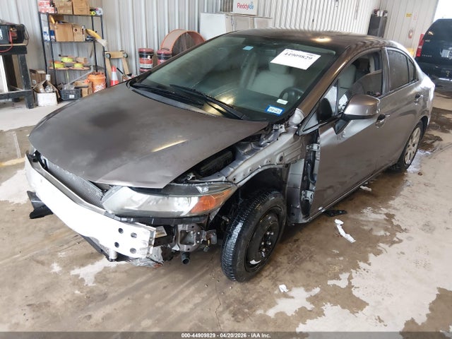 2012 Honda Civic Lx მანქანა იყიდება აუქციონზე, vin: 2HGFB2F53CH594636, აუქციონის ნომერი: 44909829