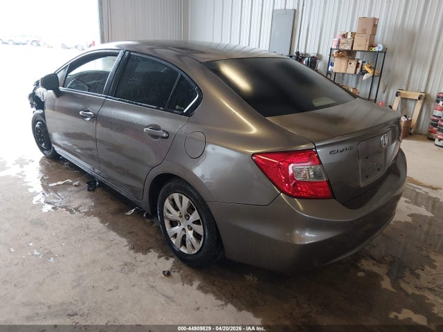 2012 Honda Civic Lx მანქანა იყიდება აუქციონზე, vin: 2HGFB2F53CH594636, აუქციონის ნომერი: 44909829