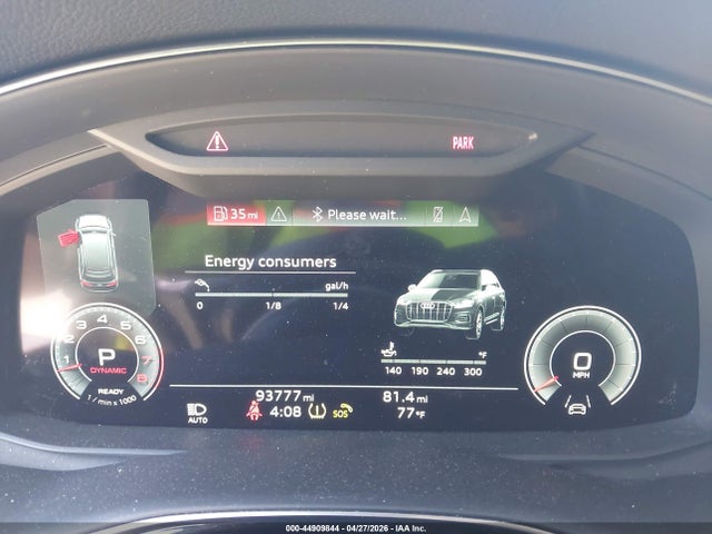 2021 Audi Q7 Premium Plus 55 Tfsi Quattro Tiptronic მანქანა იყიდება აუქციონზე, vin: WA1LXAF74MD023292, აუქციონის ნომერი: 44909844