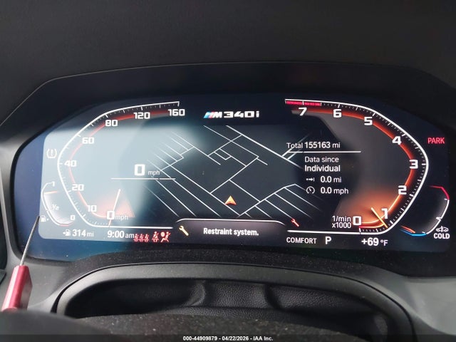 Aukcja sprzedaży 2020 Bmw M340i, vin: WBA5U7C05LFH64152, numer aukcji: 44909879