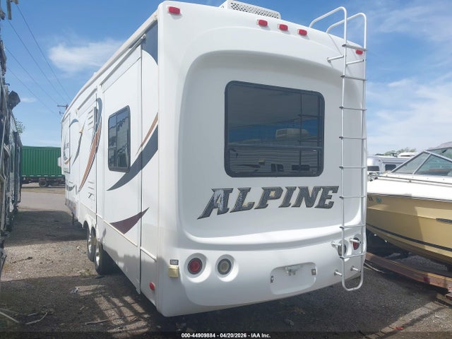 44909884 :رقم المزاد ، 4YDF3502XBE780706 vin ، 2011 Keystone Rv Alpine 5th Whl Travel Trailer مزاد بيع