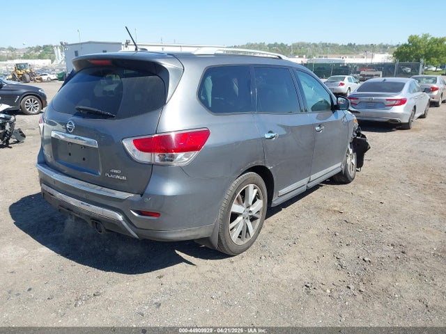 Продажа на аукционе авто 2015 Nissan Pathfinder Platinum, vin: 5N1AR2MMXFC607318, номер лота: 44909929