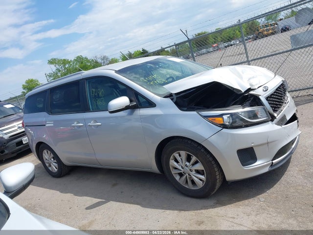 Aukcja sprzedaży 2018 Kia Sedona Lx, vin: KNDMB5C1XJ6346360, numer aukcji: 44909983