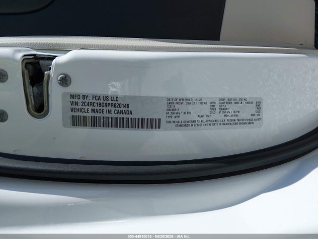 2023 CHRYSLER PACIFICA 2C4RC1BG9PR620148 Photo 8