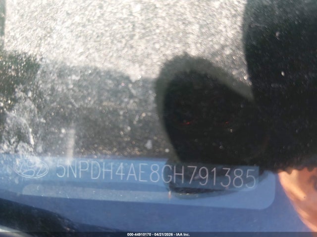 5NPDH4AE8GH791385 Hyundai ELANTRA SE