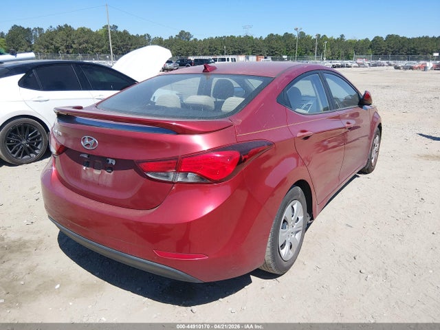 5NPDH4AE8GH791385 Hyundai ELANTRA SE