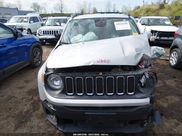 Aukcja sprzedaży 2017 Jeep Renegade Latitude 4x4, vin: ZACCJBBB6HPF84897, numer aukcji: 44910190