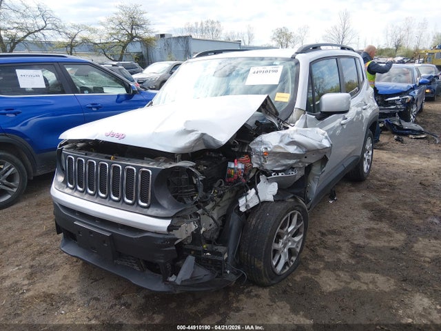 Aukcja sprzedaży 2017 Jeep Renegade Latitude 4x4, vin: ZACCJBBB6HPF84897, numer aukcji: 44910190