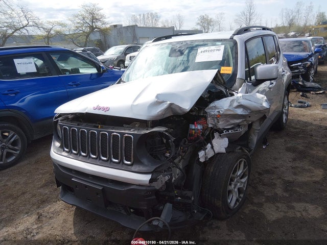 Aukcja sprzedaży 2017 Jeep Renegade Latitude 4x4, vin: ZACCJBBB6HPF84897, numer aukcji: 44910190