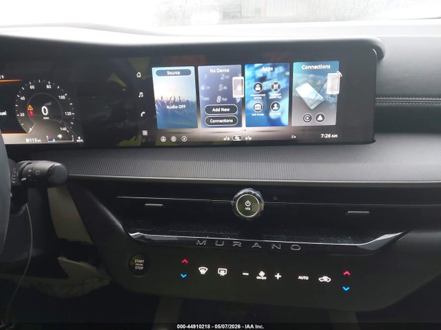 44910218 :رقم المزاد ، 5N1AZ3BS7TC100167 vin ، 2026 Nissan Murano Sv مزاد بيع