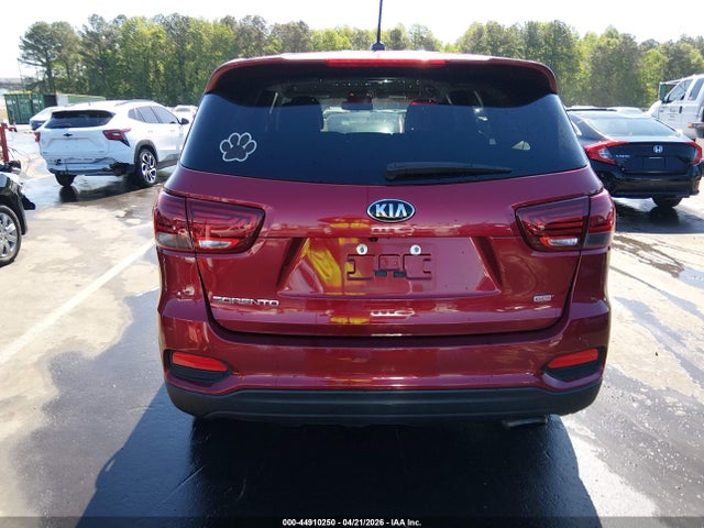 44910250 :رقم المزاد ، 5XYPG4A35KG510559 vin ، 2019 Kia Sorento 2.4l Lx مزاد بيع
