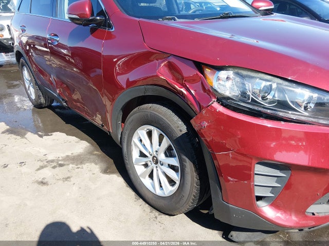 44910250 :رقم المزاد ، 5XYPG4A35KG510559 vin ، 2019 Kia Sorento 2.4l Lx مزاد بيع