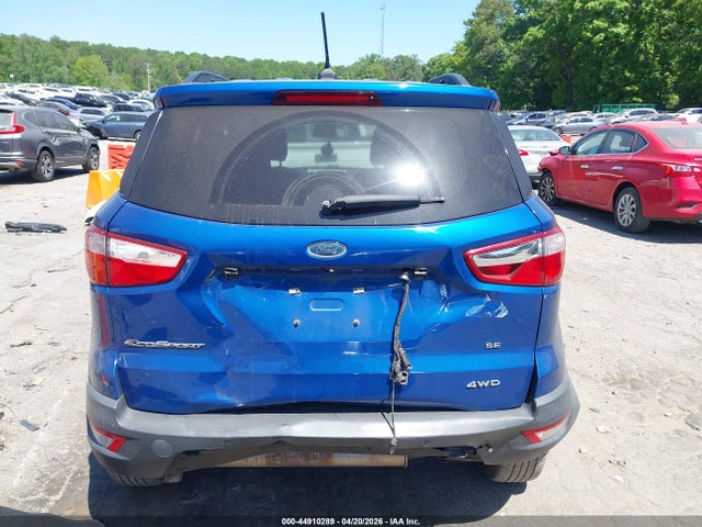 Aukcja sprzedaży 2019 Ford Ecosport Se, vin: MAJ6S3GL6KC270766, numer aukcji: 44910289