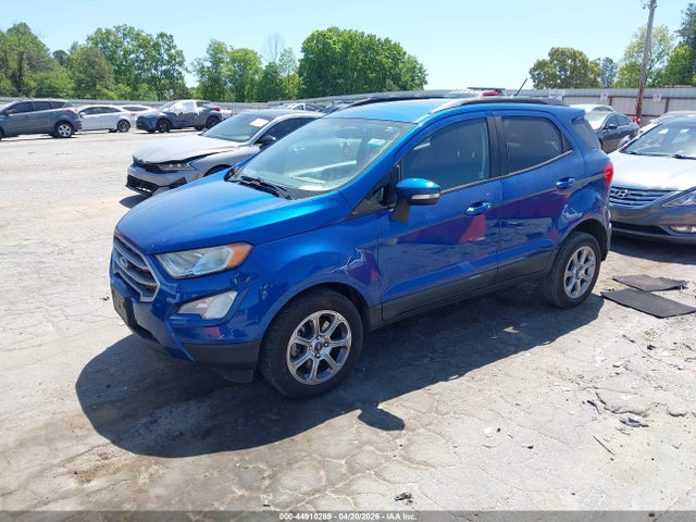 Aukcja sprzedaży 2019 Ford Ecosport Se, vin: MAJ6S3GL6KC270766, numer aukcji: 44910289
