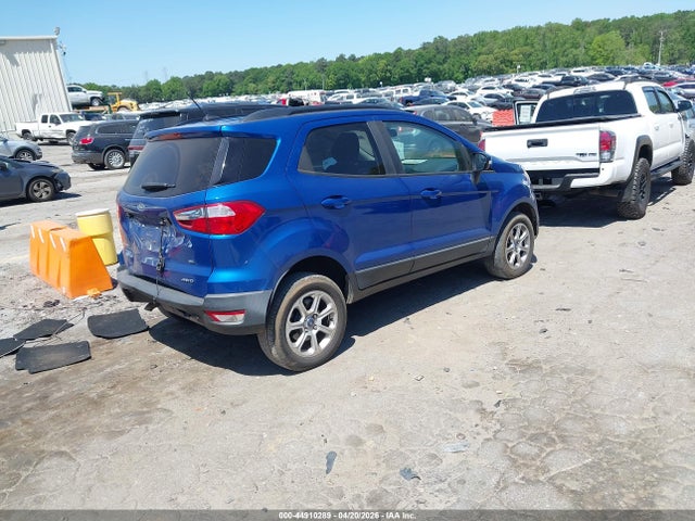 Aukcja sprzedaży 2019 Ford Ecosport Se, vin: MAJ6S3GL6KC270766, numer aukcji: 44910289