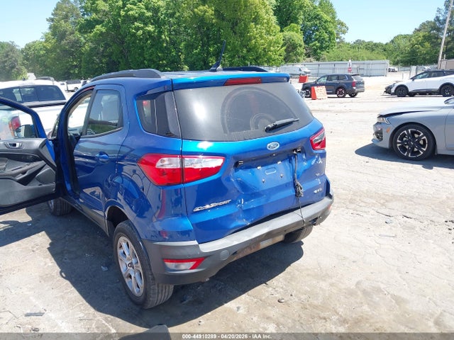 Aukcja sprzedaży 2019 Ford Ecosport Se, vin: MAJ6S3GL6KC270766, numer aukcji: 44910289