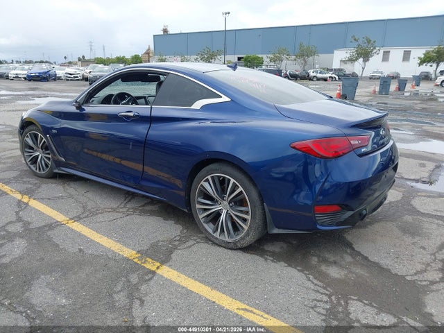 2018 Infiniti Q60 3.0t Luxe მანქანა იყიდება აუქციონზე, vin: JN1EV7EL8JM390488, აუქციონის ნომერი: 44910301
