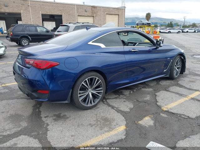2018 Infiniti Q60 3.0t Luxe მანქანა იყიდება აუქციონზე, vin: JN1EV7EL8JM390488, აუქციონის ნომერი: 44910301