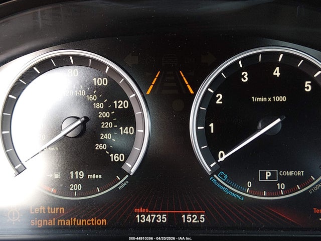 Продаж на аукціоні авто 2011 Bmw 750li Xdrive, vin: WBAKC8C57BC433612, номер лоту: 44910396