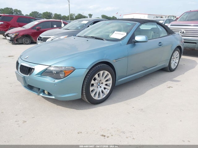2005 Bmw 645ci მანქანა იყიდება აუქციონზე, vin: WBAEK73405B325151, აუქციონის ნომერი: 44910407
