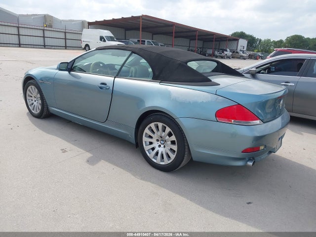 2005 Bmw 645ci მანქანა იყიდება აუქციონზე, vin: WBAEK73405B325151, აუქციონის ნომერი: 44910407