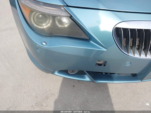 2005 Bmw 645ci მანქანა იყიდება აუქციონზე, vin: WBAEK73405B325151, აუქციონის ნომერი: 44910407