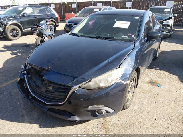 44910590 :رقم المزاد ، JM1BM1T73F1269608 vin ، 2015 Mazda Mazda3 I Sv مزاد بيع