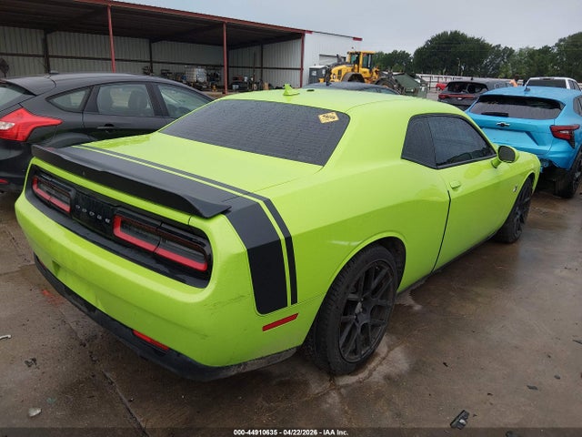 2015 Dodge Challenger R/t Scat Pack მანქანა იყიდება აუქციონზე, vin: 2C3CDZFJXFH747555, აუქციონის ნომერი: 44910635