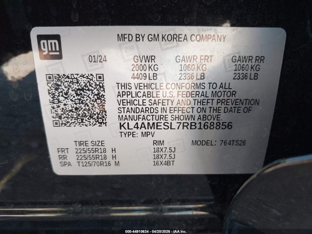 2024 BUICK ENCORE GX KL4AMESL7RB168856 Photo 8