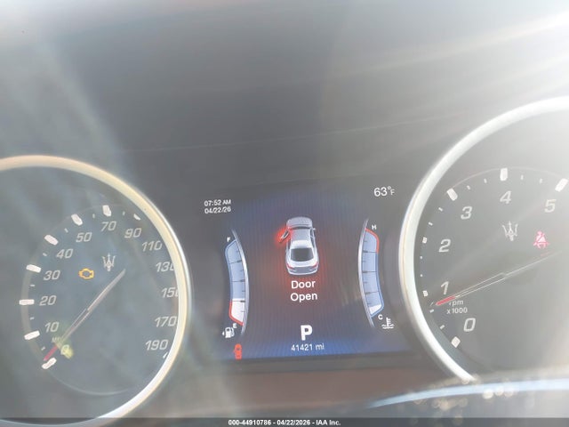 Продаж на аукціоні авто 2016 Maserati Ghibli S Q4, vin: ZAM57RTA0G1177108, номер лоту: 44910786