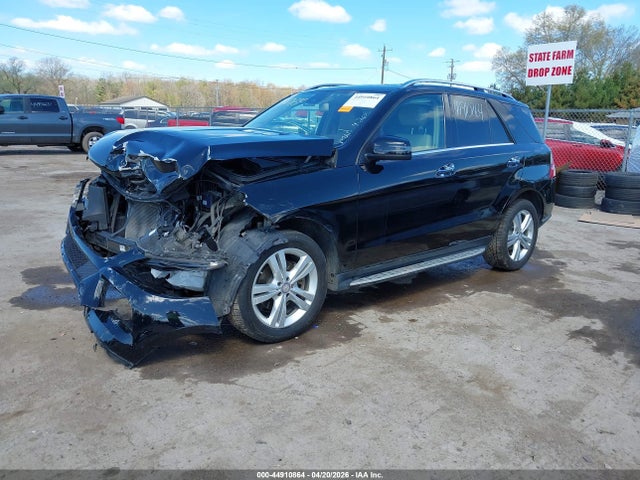 Продаж на аукціоні авто 2013 Mercedes-benz Ml 350 4matic, vin: 4JGDA5HB5DA256955, номер лоту: 44910864