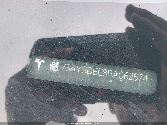 Aukcja sprzedaży 2023 Tesla Model Y, vin: 7SAYGDEE8PA062574, numer aukcji: 44910883