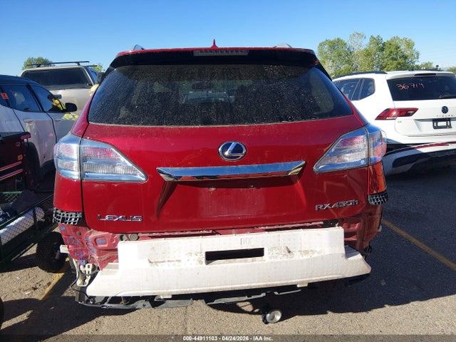 Продажа на аукционе авто 2010 Lexus Rx 450h, vin: JTJBC1BA9A2014834, номер лота: 44911103