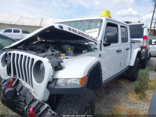 44911118 :رقم المزاد ، 1C6JJTBG5NL154021 vin ، 2022 Jeep Gladiator Rubicon 4x4 مزاد بيع