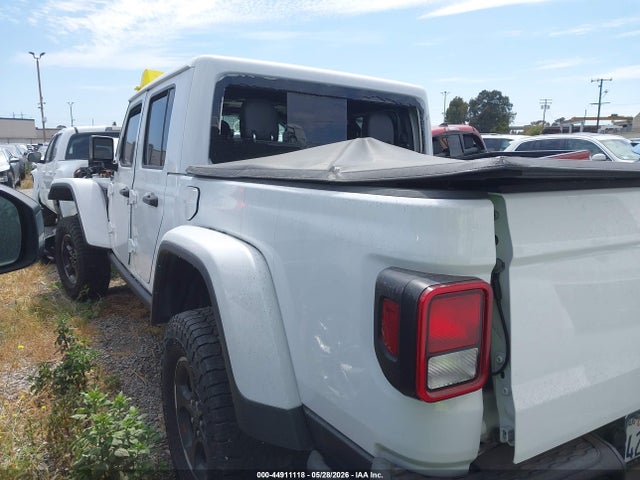 44911118 :رقم المزاد ، 1C6JJTBG5NL154021 vin ، 2022 Jeep Gladiator Rubicon 4x4 مزاد بيع
