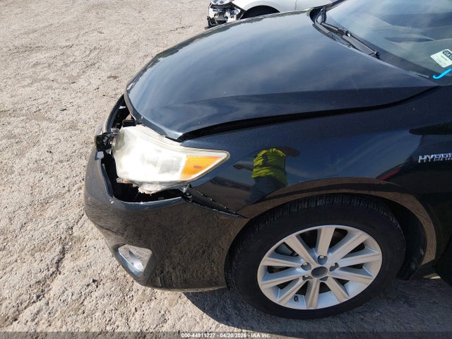 2012 Toyota Camry Hybrid Xle მანქანა იყიდება აუქციონზე, vin: 4T1BD1FK9CU015455, აუქციონის ნომერი: 44911227