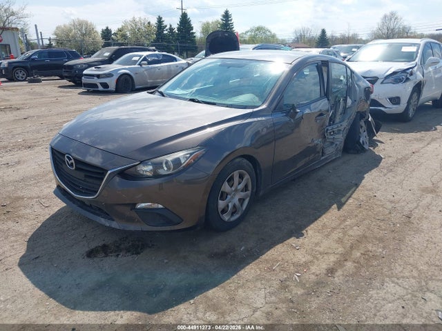 44911273 :رقم المزاد ، JM1BM1U74E1148647 vin ، 2014 Mazda Mazda3 I Sport مزاد بيع