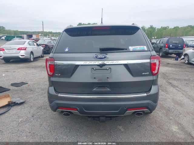 44911297 :رقم المزاد ، 1FM5K8D83JGC89653 vin ، 2018 Ford Explorer Xlt مزاد بيع
