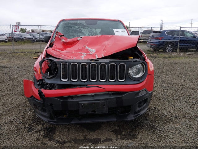 2016 Jeep Renegade Sport მანქანა იყიდება აუქციონზე, vin: ZACCJAAW8GPC42543, აუქციონის ნომერი: 44911321