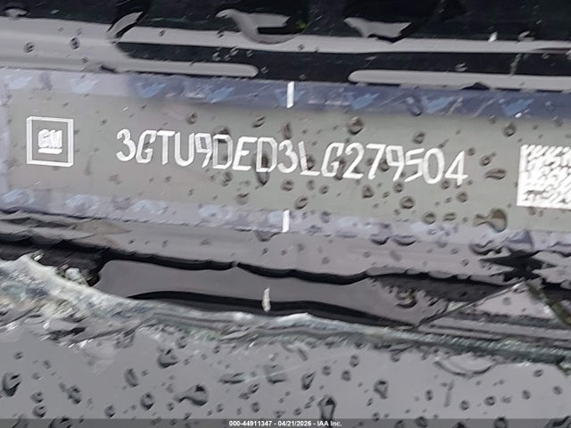 Aukcja sprzedaży 2020 Gmc Sierra 1500 4wd  Short Box Slt, vin: 3GTU9DED3LG279504, numer aukcji: 44911347